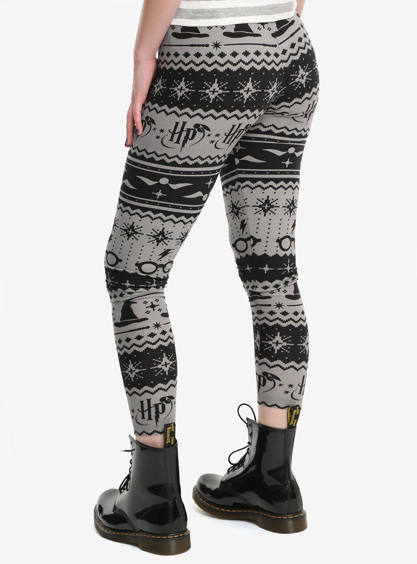 Harry Potter Fair Isle Leggings, , alternate