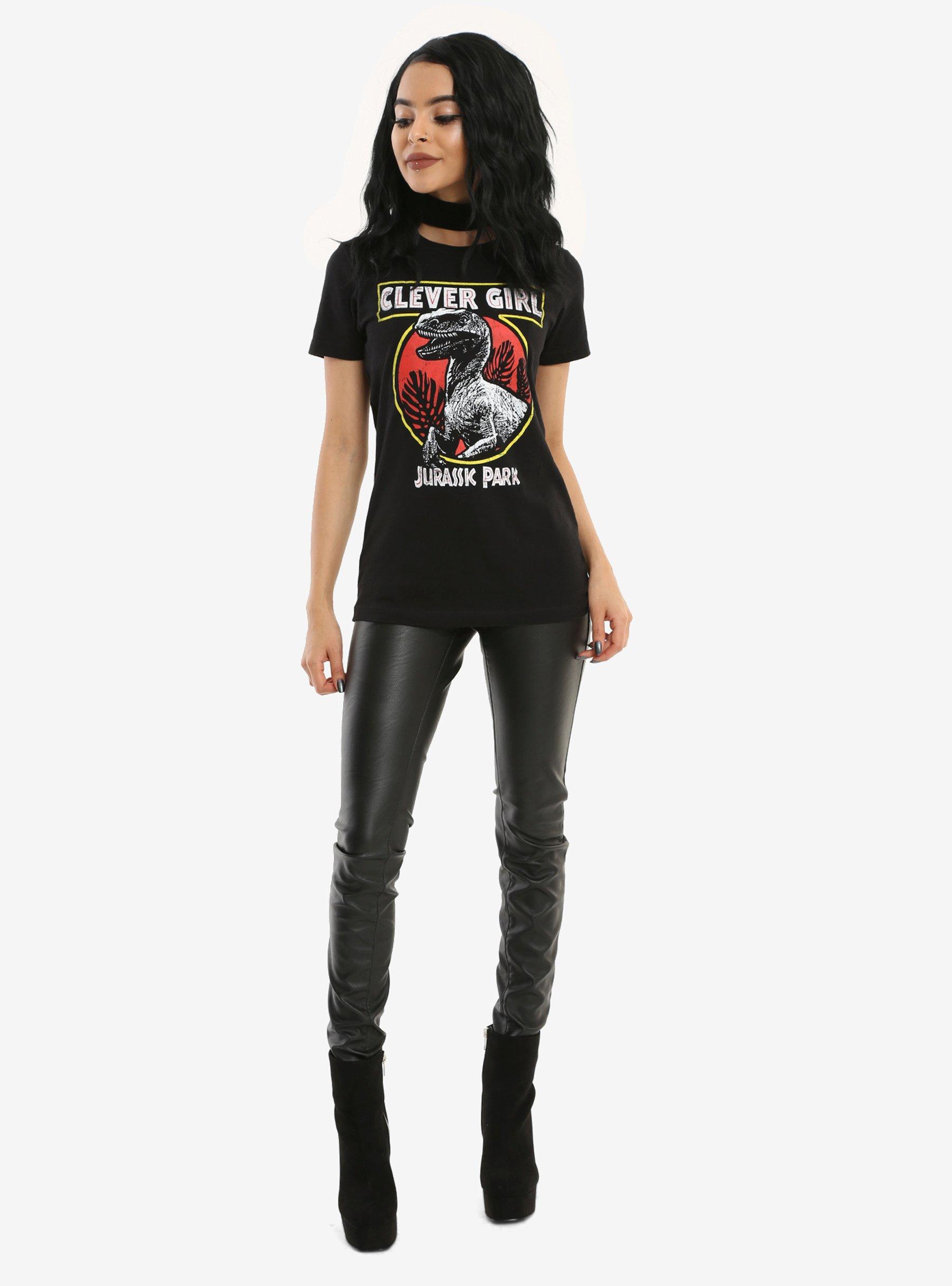 Jurassic Park Clever Girl Girls T-Shirt, , alternate