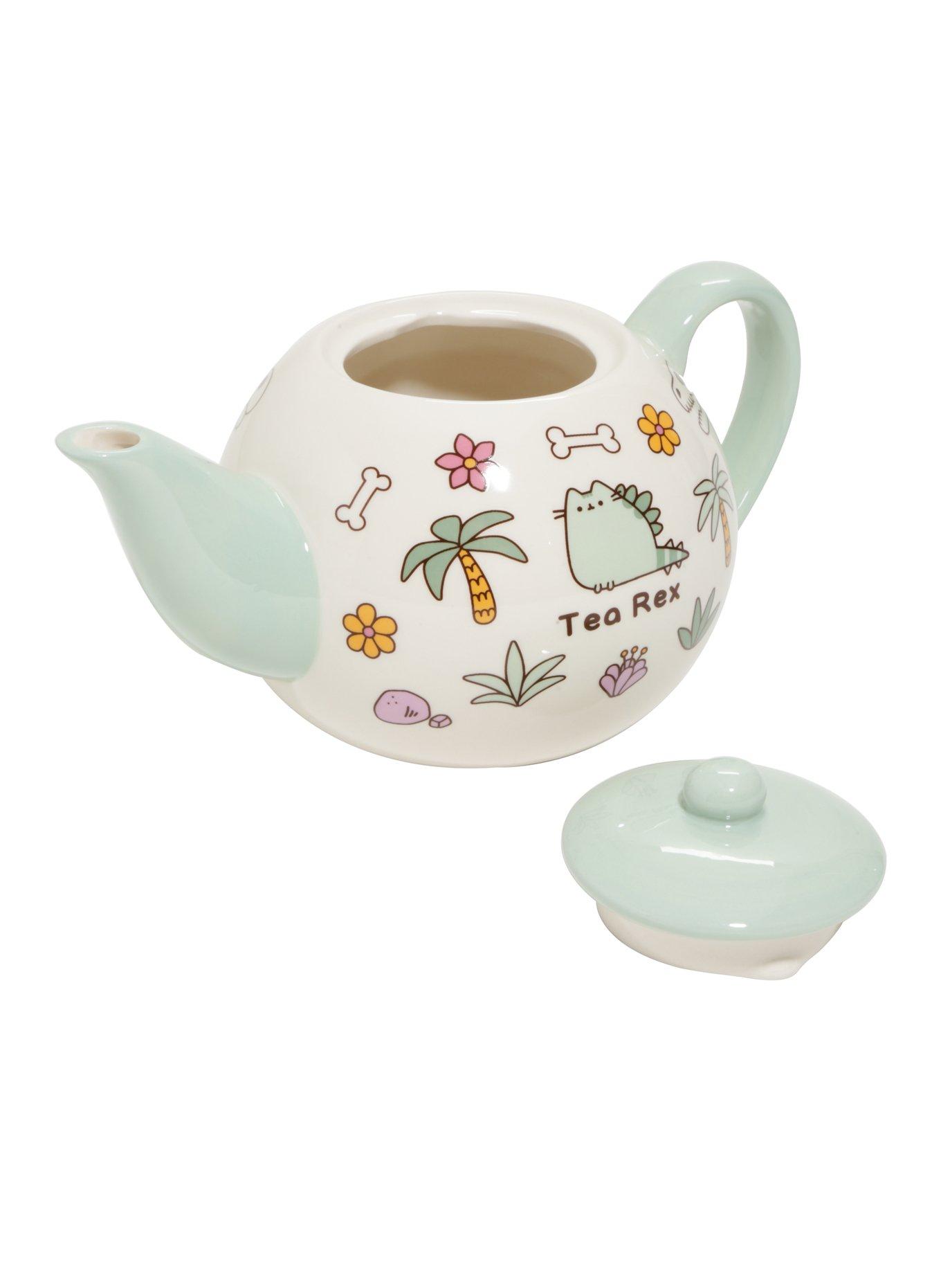 Pusheen Tea Rex Ceramic Teapot, , alternate