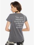 Lemony Snicket's A Series of Unfortunate Events Eye Quote Girls T-Shirt, , alternate