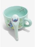 Disney Lilo & Stitch Floral Soup Mug With Spoon, , alternate
