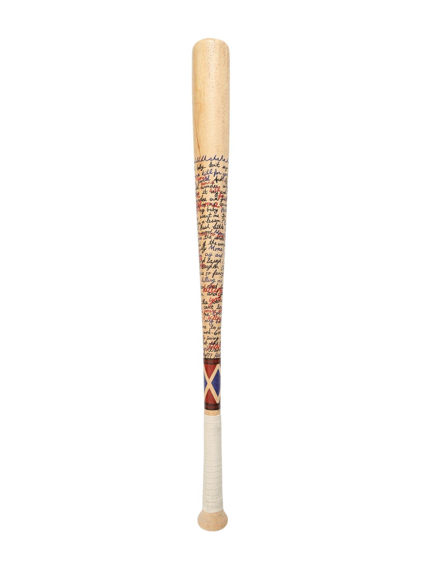 WOODEN Harley Quinn Bat Suicide Squad Replica