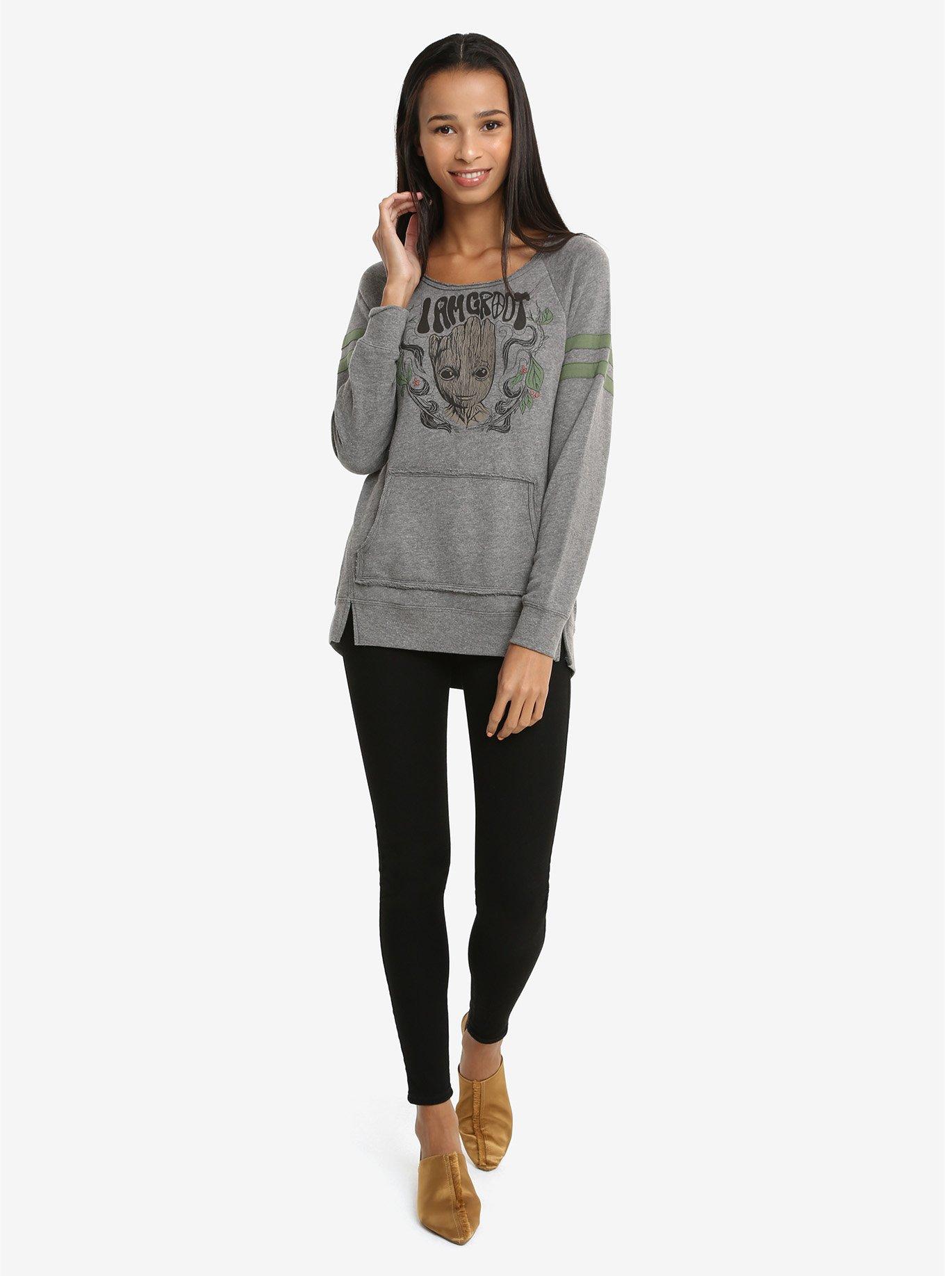 Marvel Guardians Of The Galaxy Groot Athletic Pullover Sweatshirt, , alternate