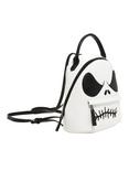 The Nightmare Before Christmas Jack Face Faux Leather Mini Backpack, BLACK, alternate