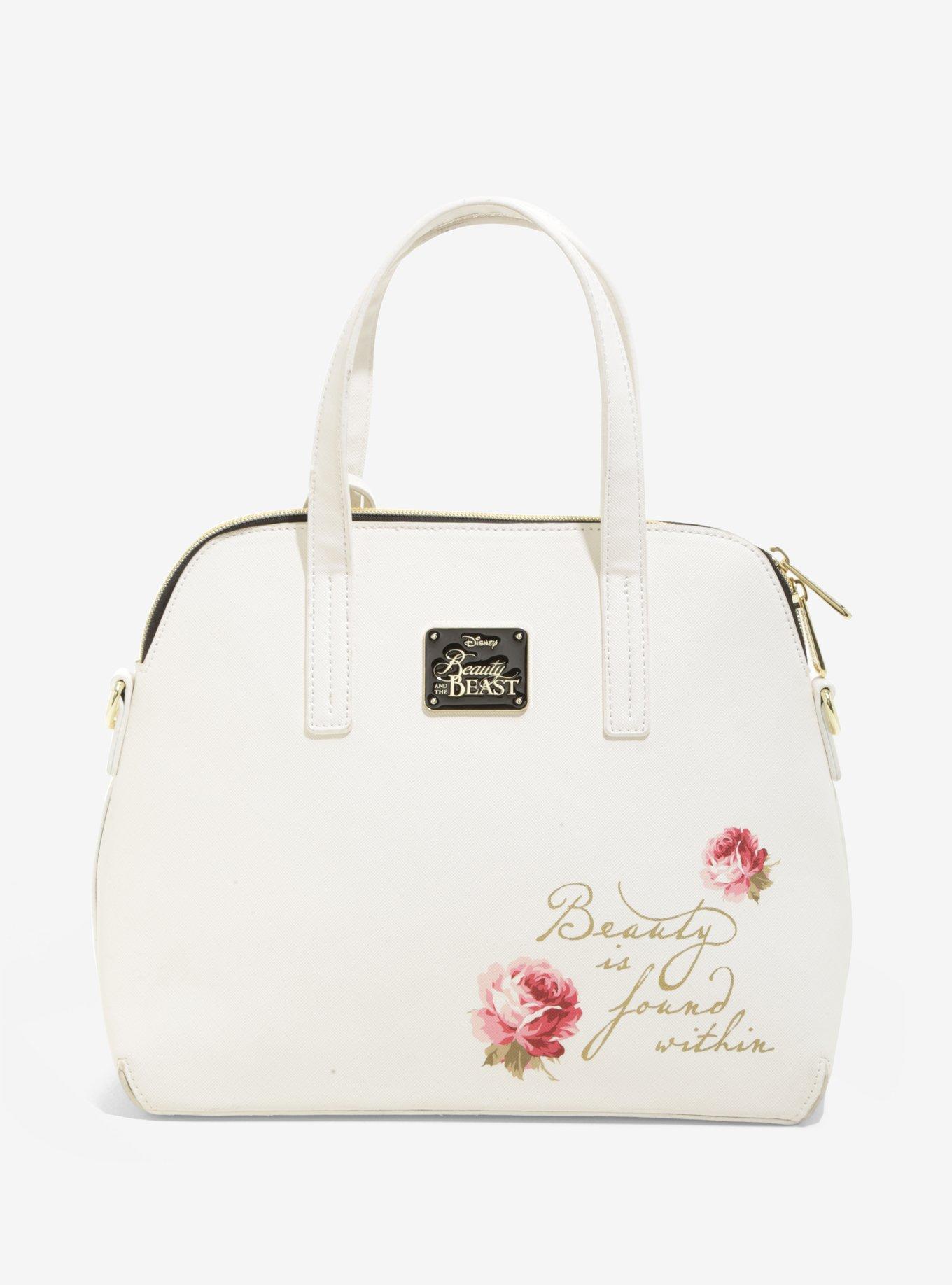 Loungefly Disney Beauty And The Beast Beauty Is Found Within Limited Edition Satchel Bag, MULTI, alternate