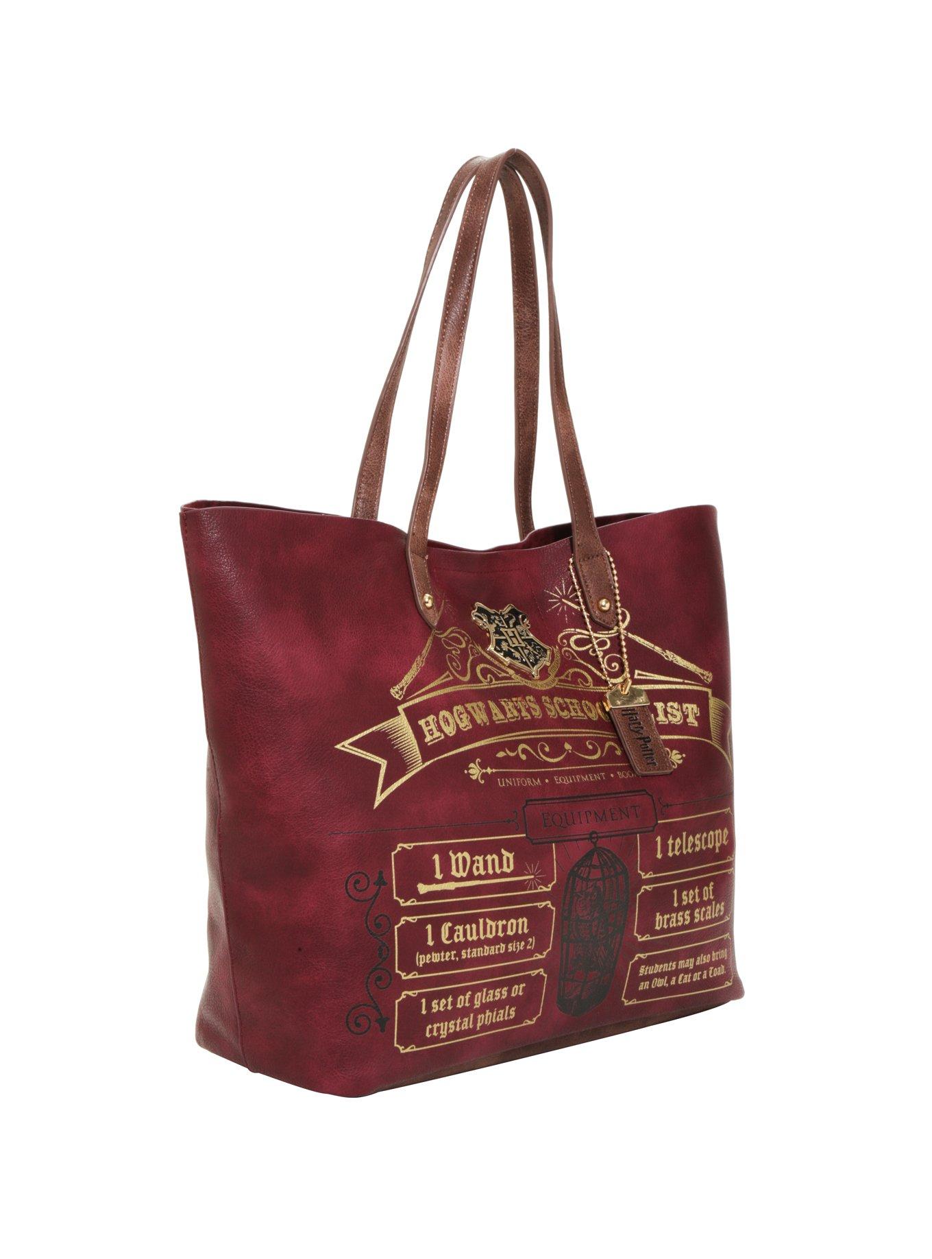 Harry Potter Hogwarts School List Tote, , alternate