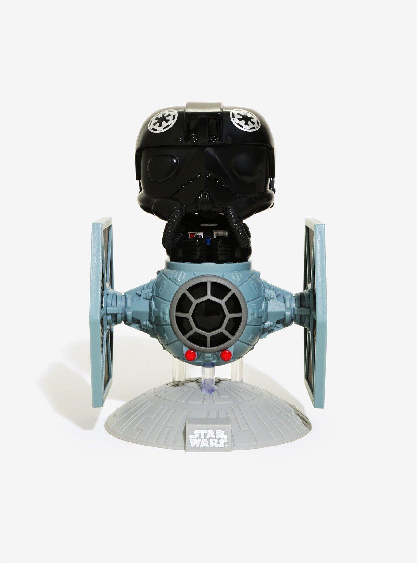 Funko Pop! Star Wars Tie Fighter Pilot With Tie Fighter Vinyl Bobble-Head, , alternate