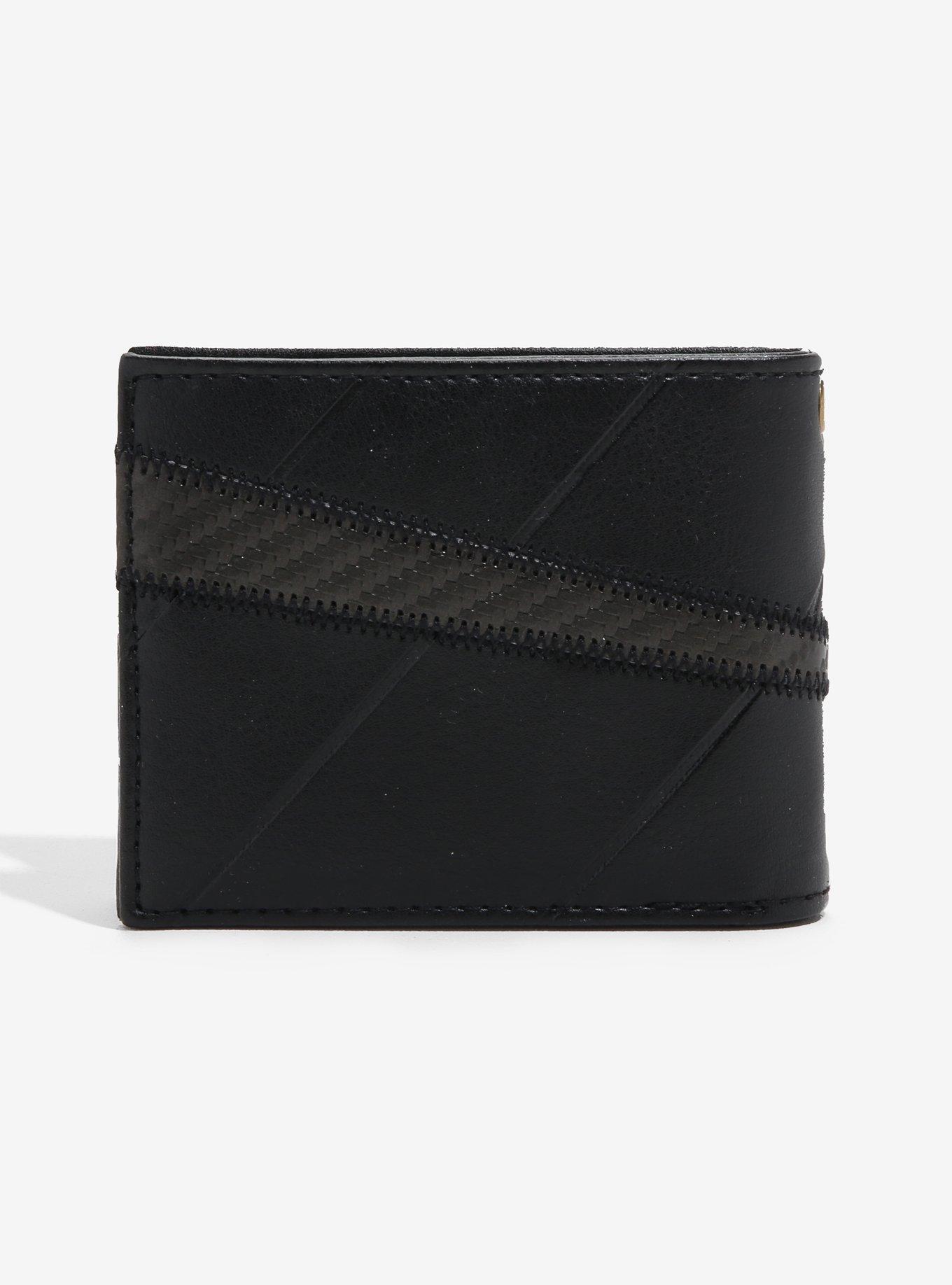 DC Comics Batman Metal Logo Bi-Fold Wallet - BoxLunch Exclusive, , alternate