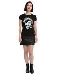 Rancid Troublemaker Mohawk Skull Girls T-Shirt, , alternate