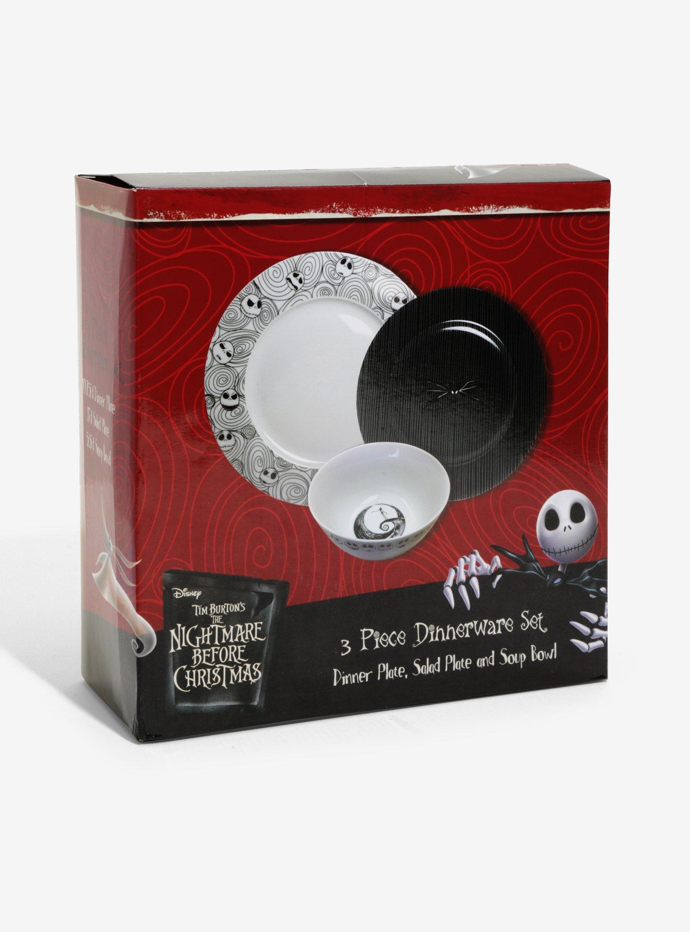 The Nightmare Before Christmas 3-Piece Dinnerware Set, , alternate