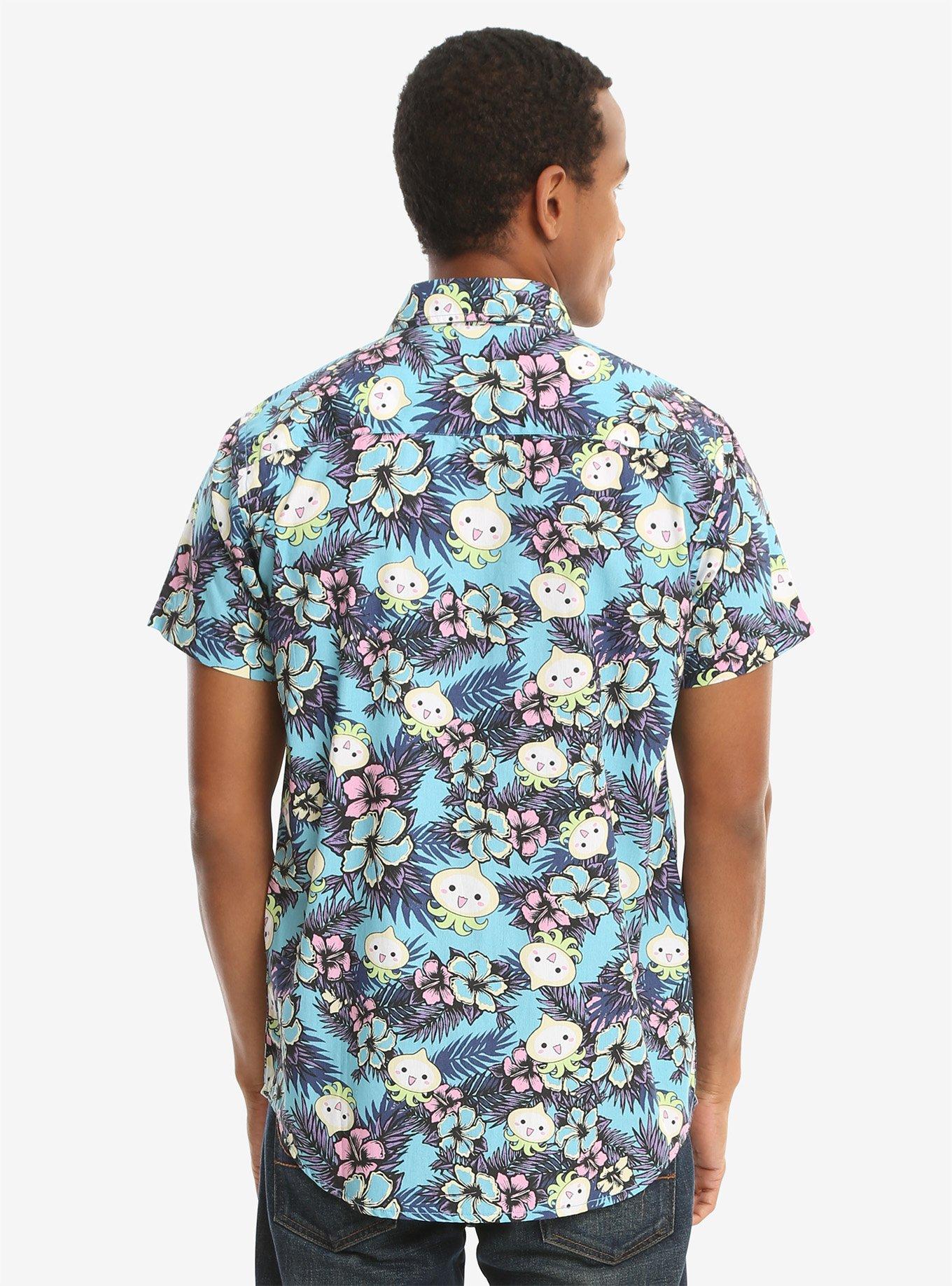 Overwatch Pachimari Woven Button-Up - BoxLunch Exclusive, , alternate