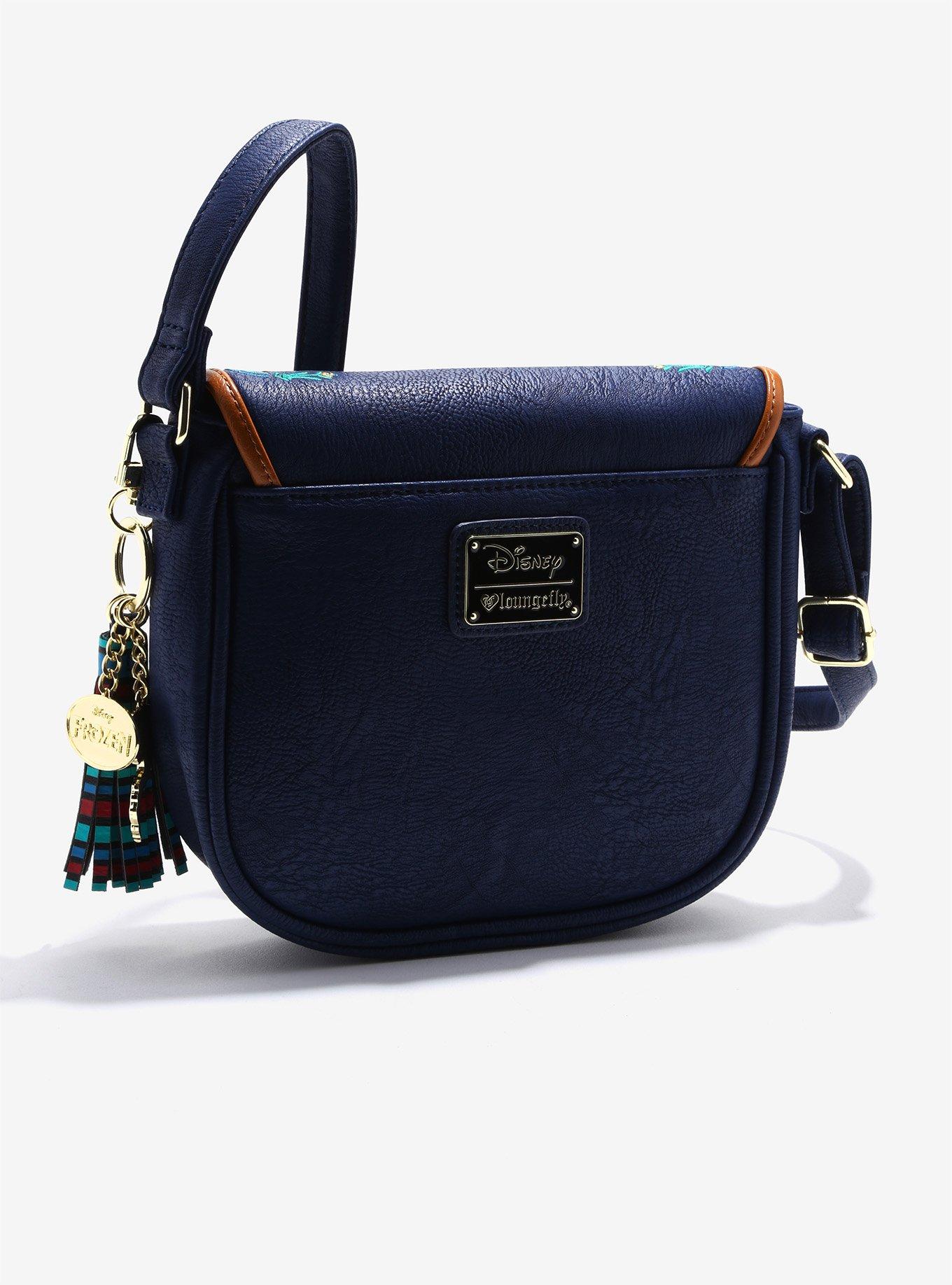 Loungefly Disney Frozen Anna Embroidered Crossbody Bag - BoxLunch Exclusive, , alternate