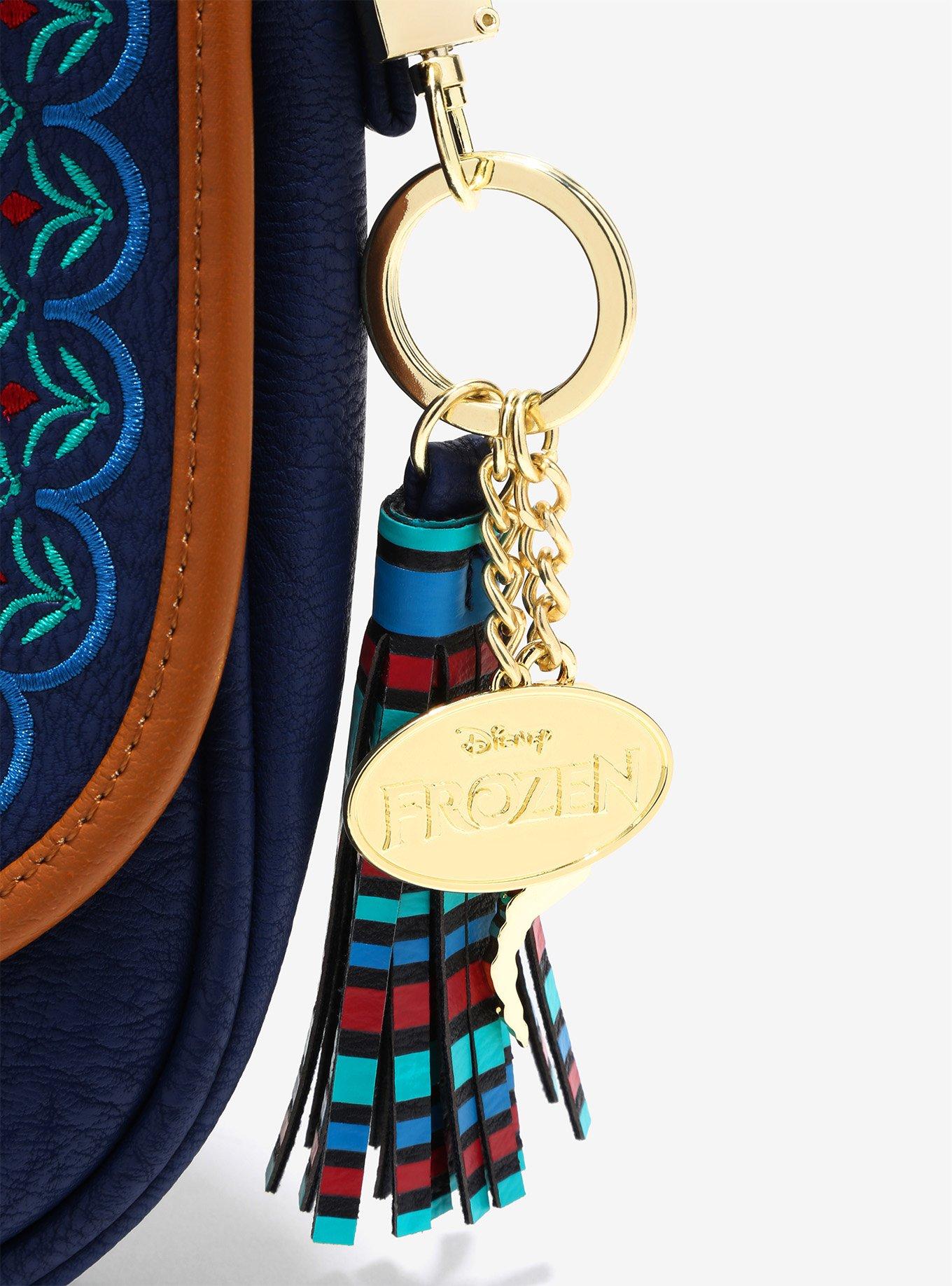 Loungefly Disney Frozen Anna Embroidered Crossbody Bag - BoxLunch Exclusive, , alternate