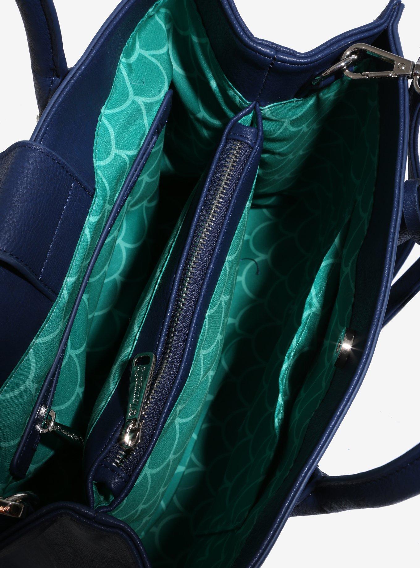 Disney The Little Mermaid Fin Crossbody Bag - BoxLunch Exclusive, , alternate