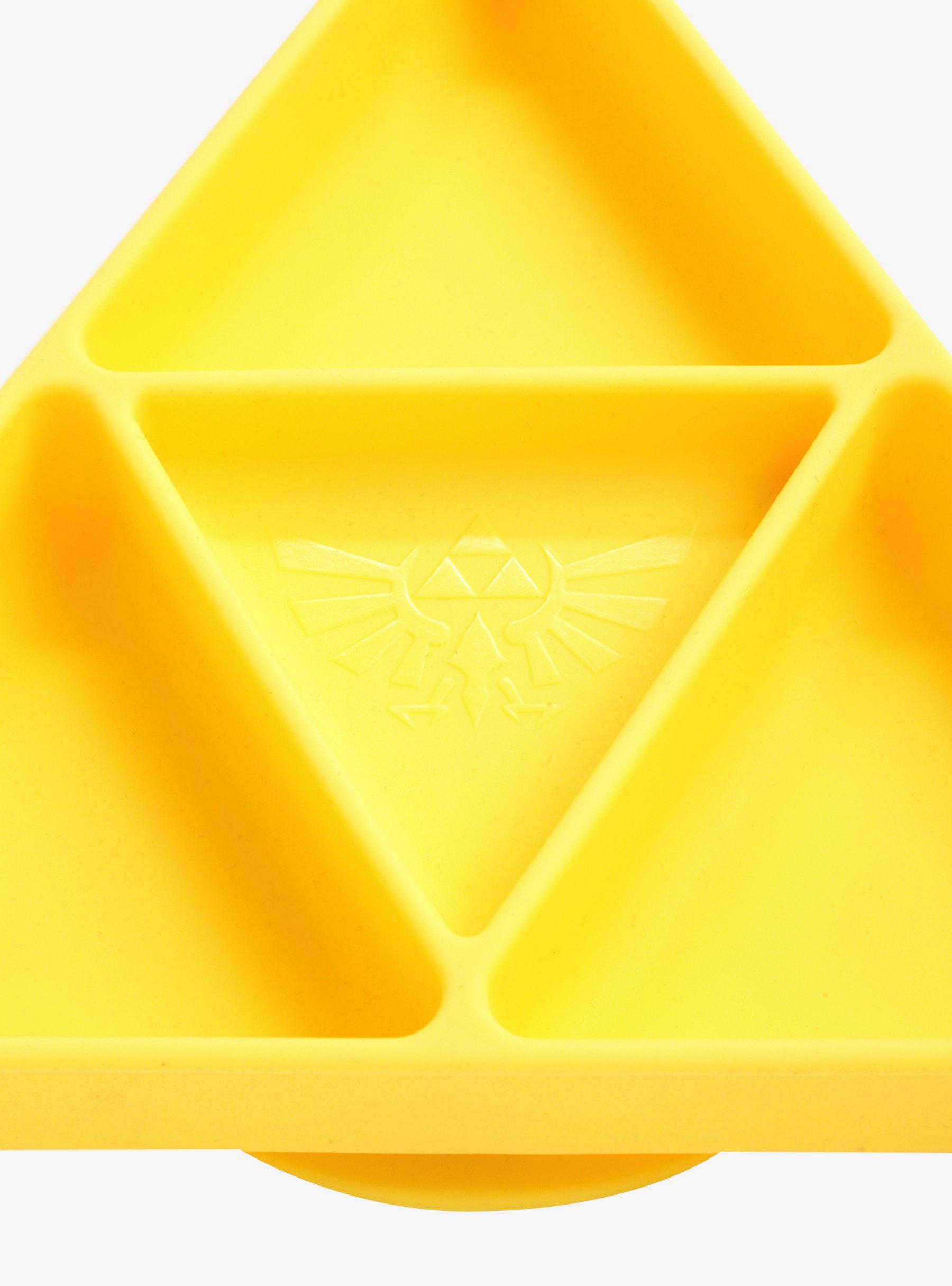 Bumkins Nintendo The Legend Of Zelda Triforce Toddler Dish, , alternate