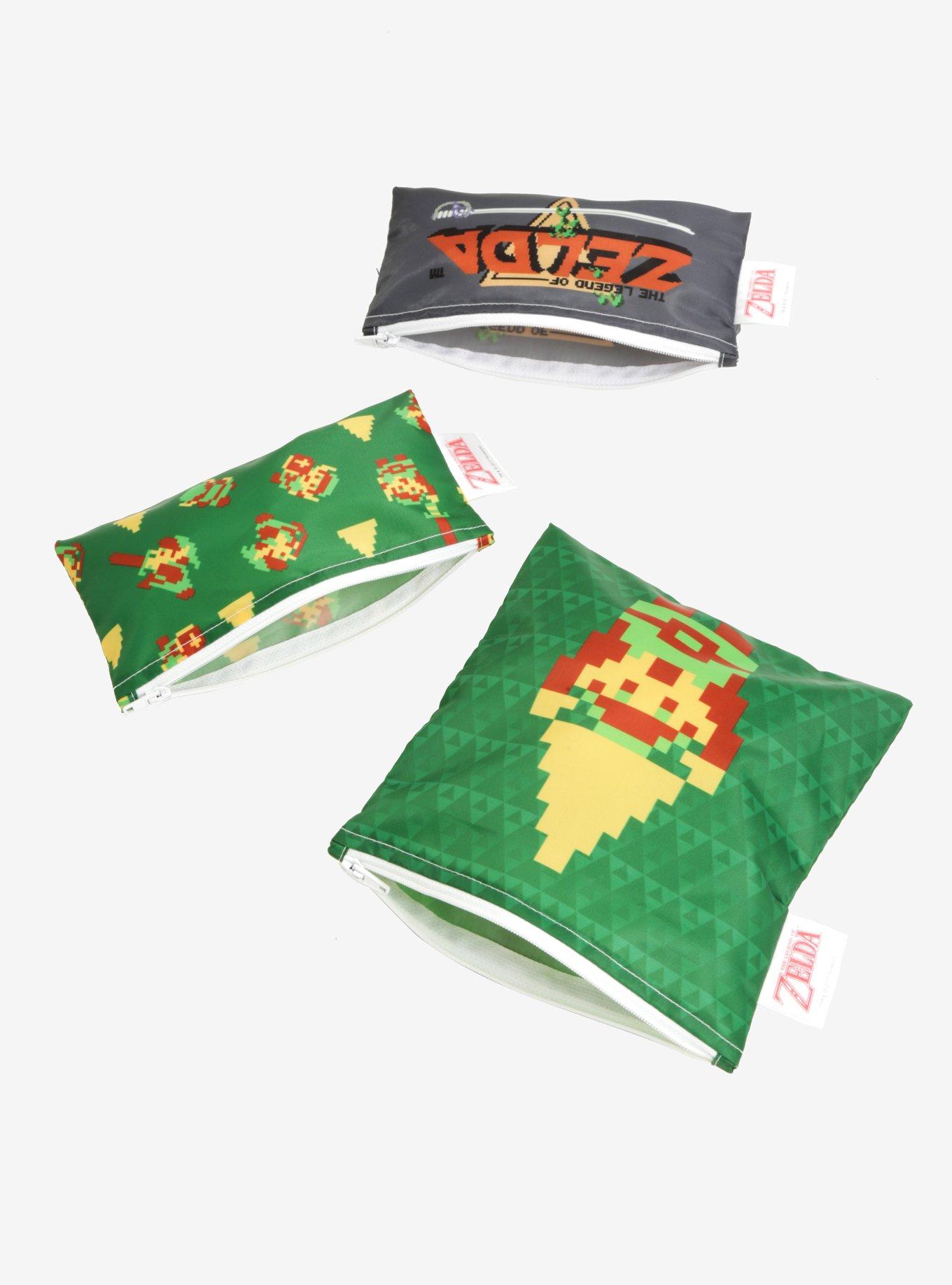 Bumkins Nintendo The Legend Of Zelda Snack Bags, , alternate