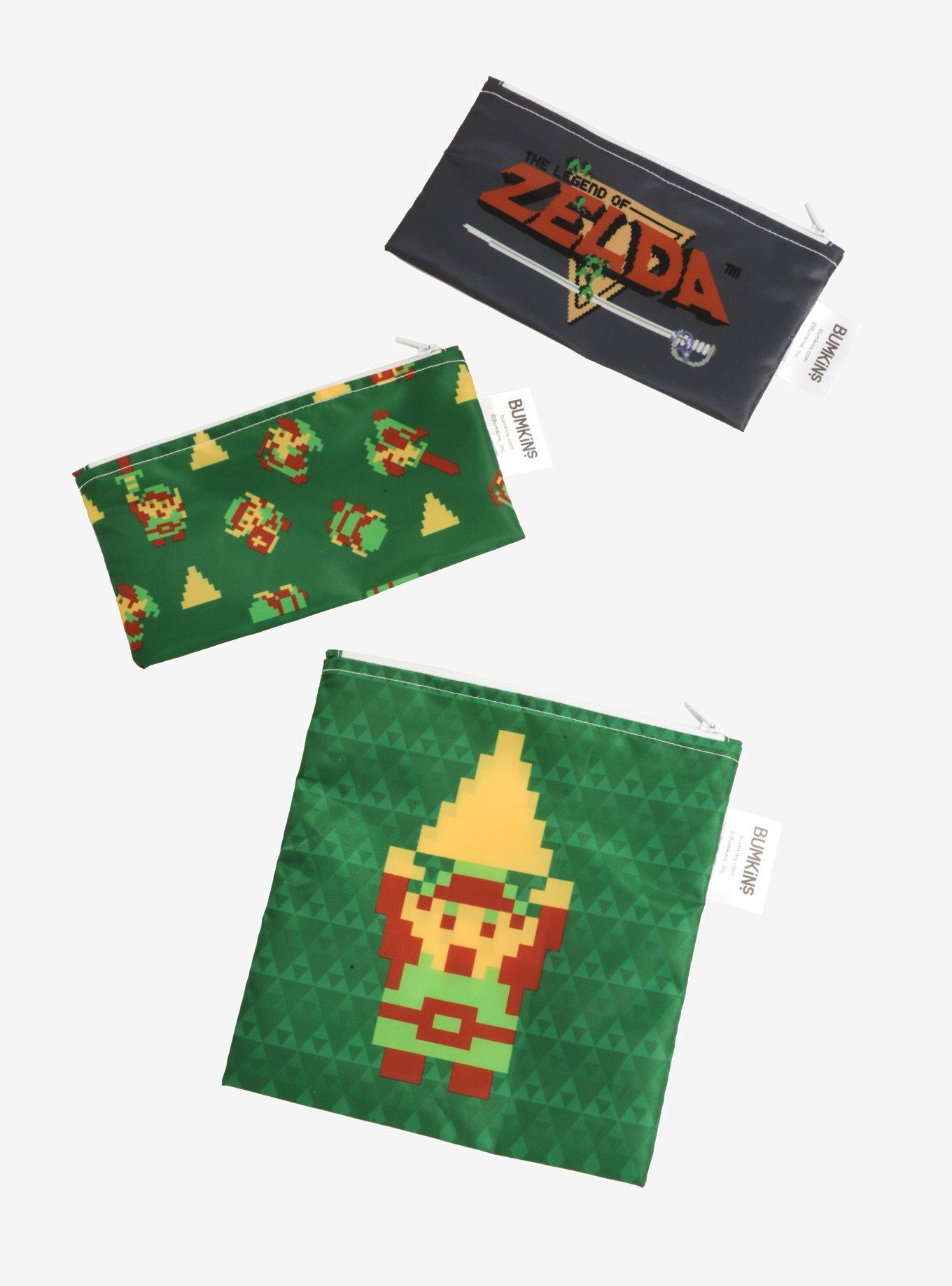 Bumkins Nintendo The Legend Of Zelda Snack Bags, , alternate