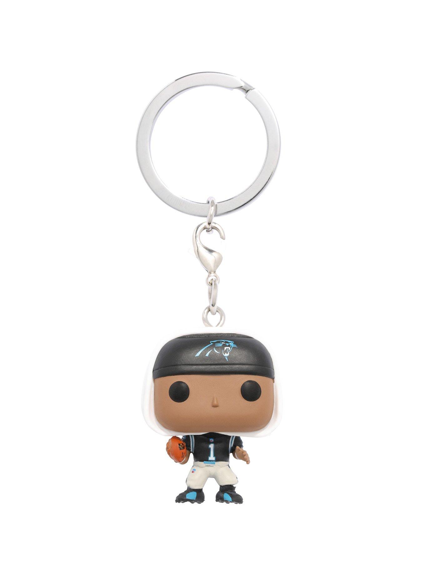 Funko NFL Pocket Pop! Cam Newton Key Chain, , alternate