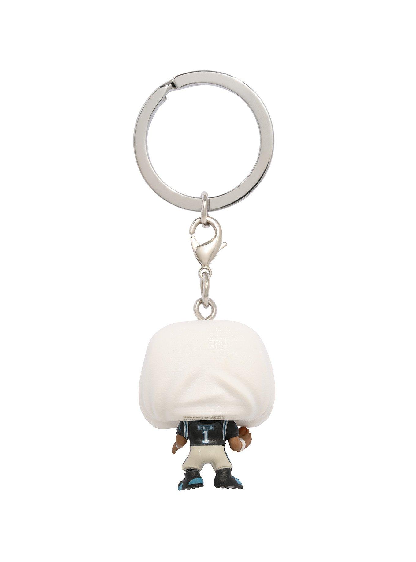Funko NFL Pocket Pop! Cam Newton Key Chain, , alternate