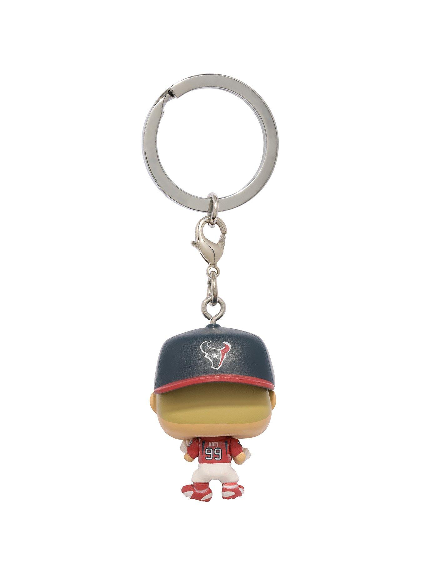 Funko NFL Pocket Pop! J.J. Watt Key Chain, , alternate