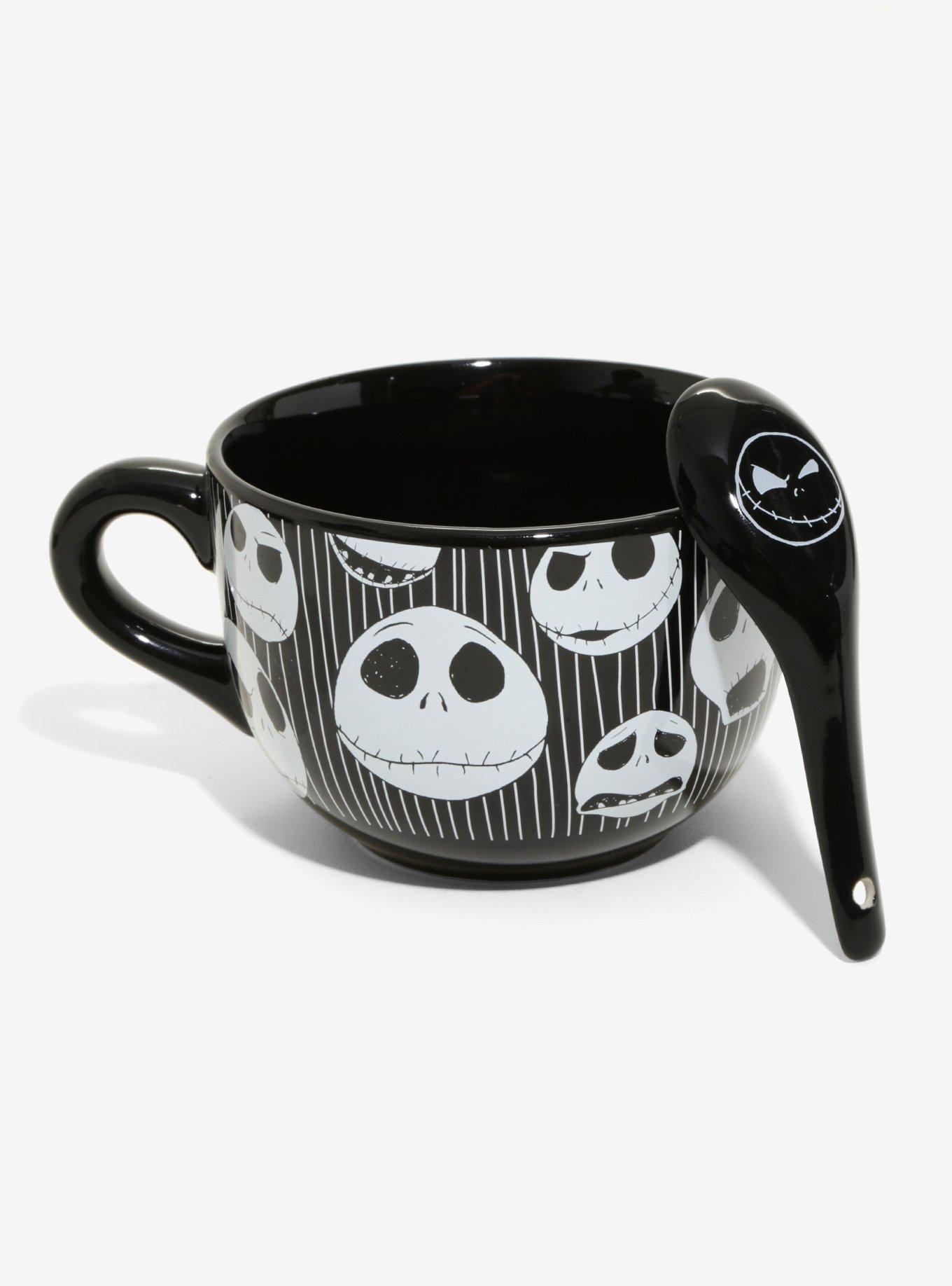 The Nightmare Before Christmas Jack Soup Mug And Spoon, , alternate