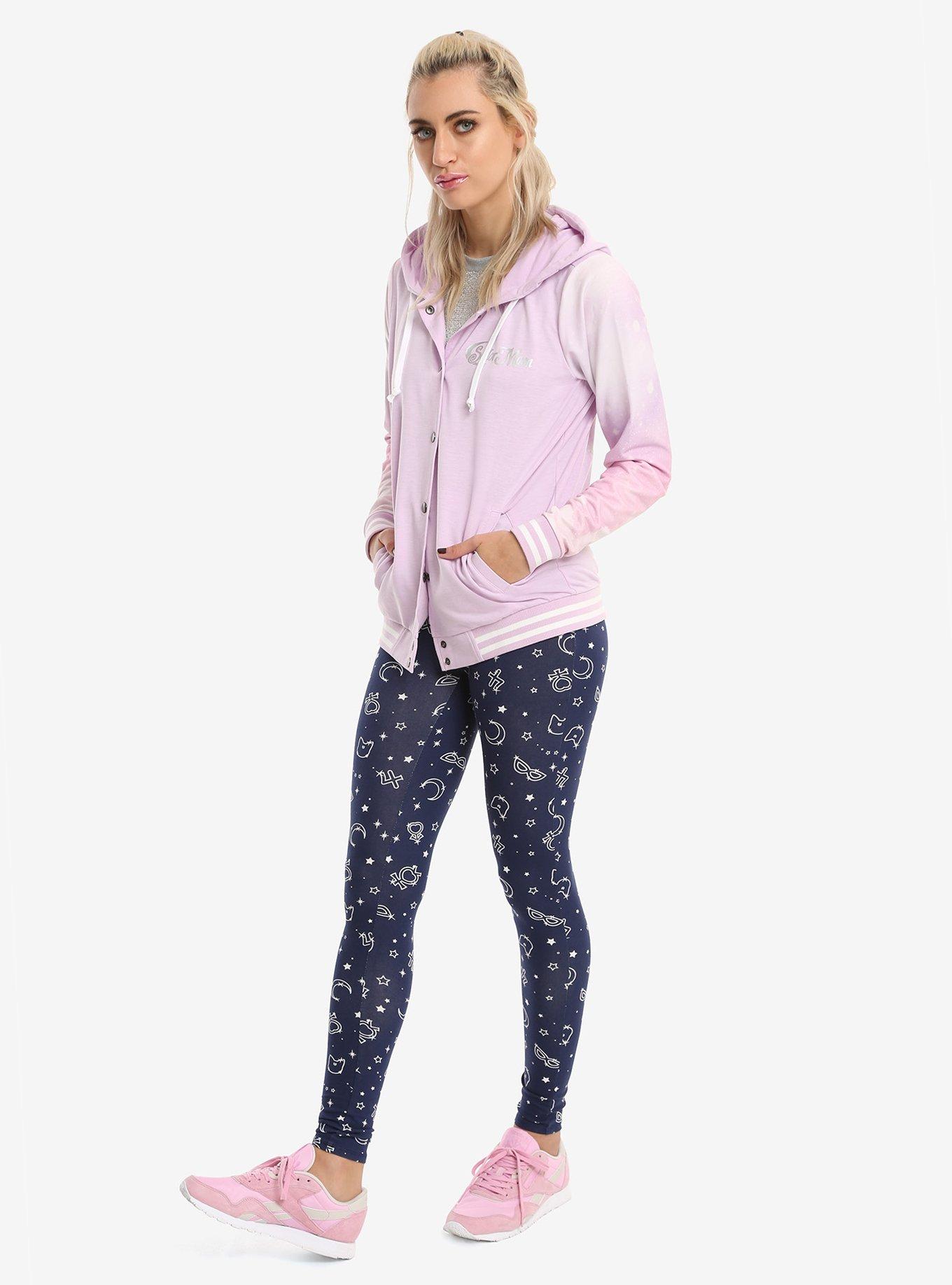 Sailor Moon Galaxy Girls Varsity Jacket, , alternate