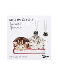 Meow & You Best Friend Necklace Set, , alternate