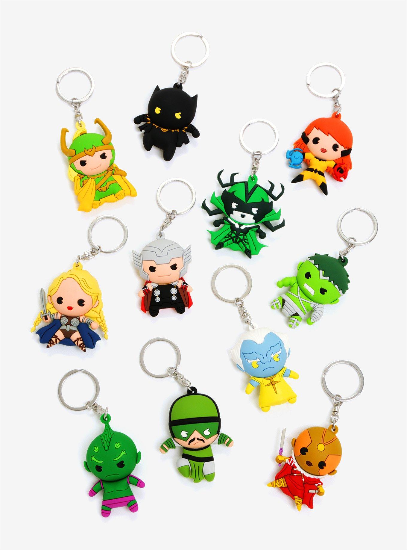 Marvel Series 9 Key Chain Blind Bag Figure, , alternate