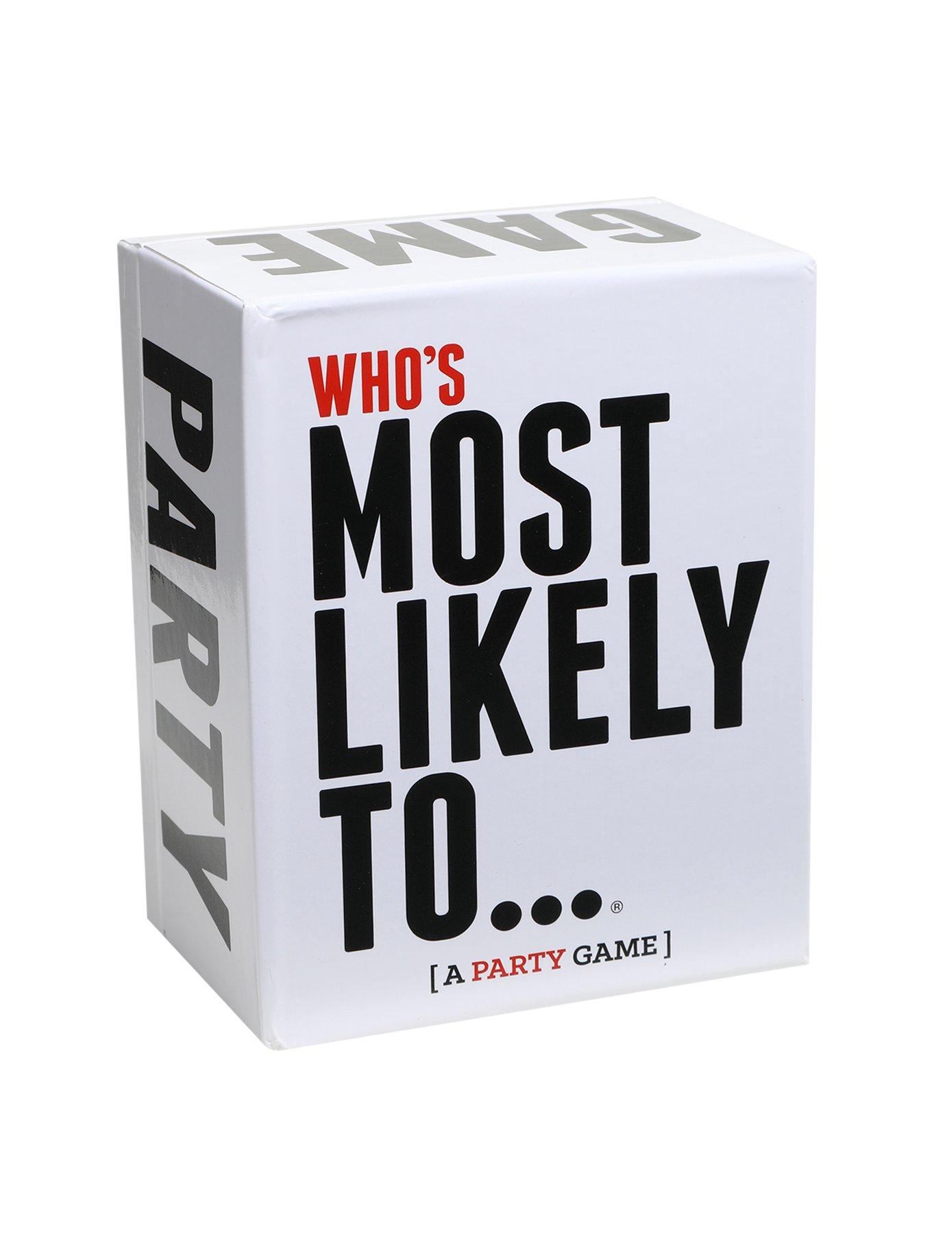 Who's Most Likely To... [A Party Game] Card Game, , alternate