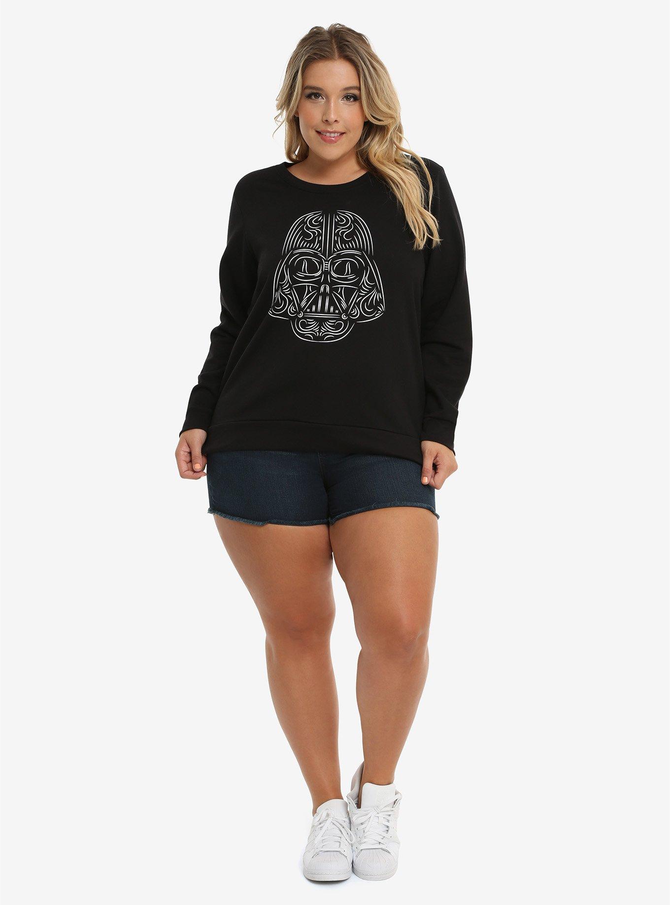 Star Wars Darth Vader Sweatshirt Plus Size, , alternate