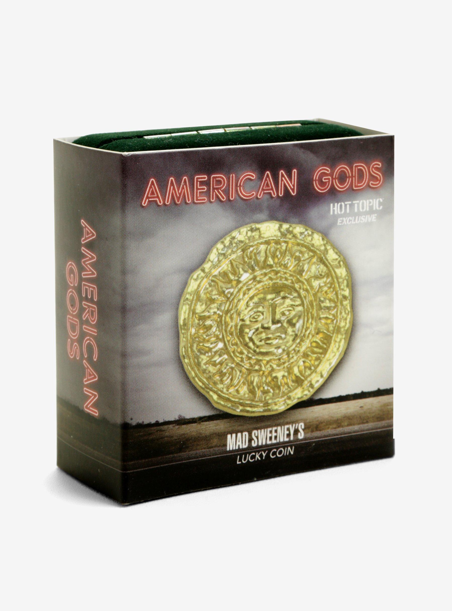 American Gods Mad Sweeney's Lucky Coin Replica Hot Topic Exclusive, , alternate