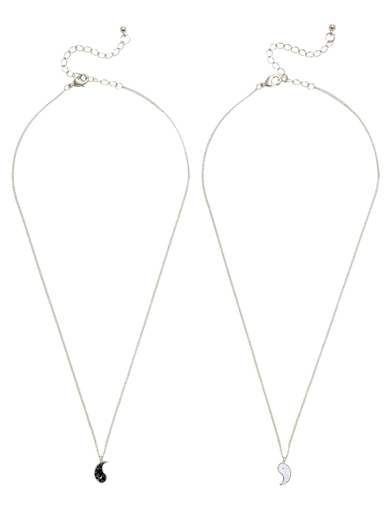 Yin Yang Best Friends Necklace Set, , alternate