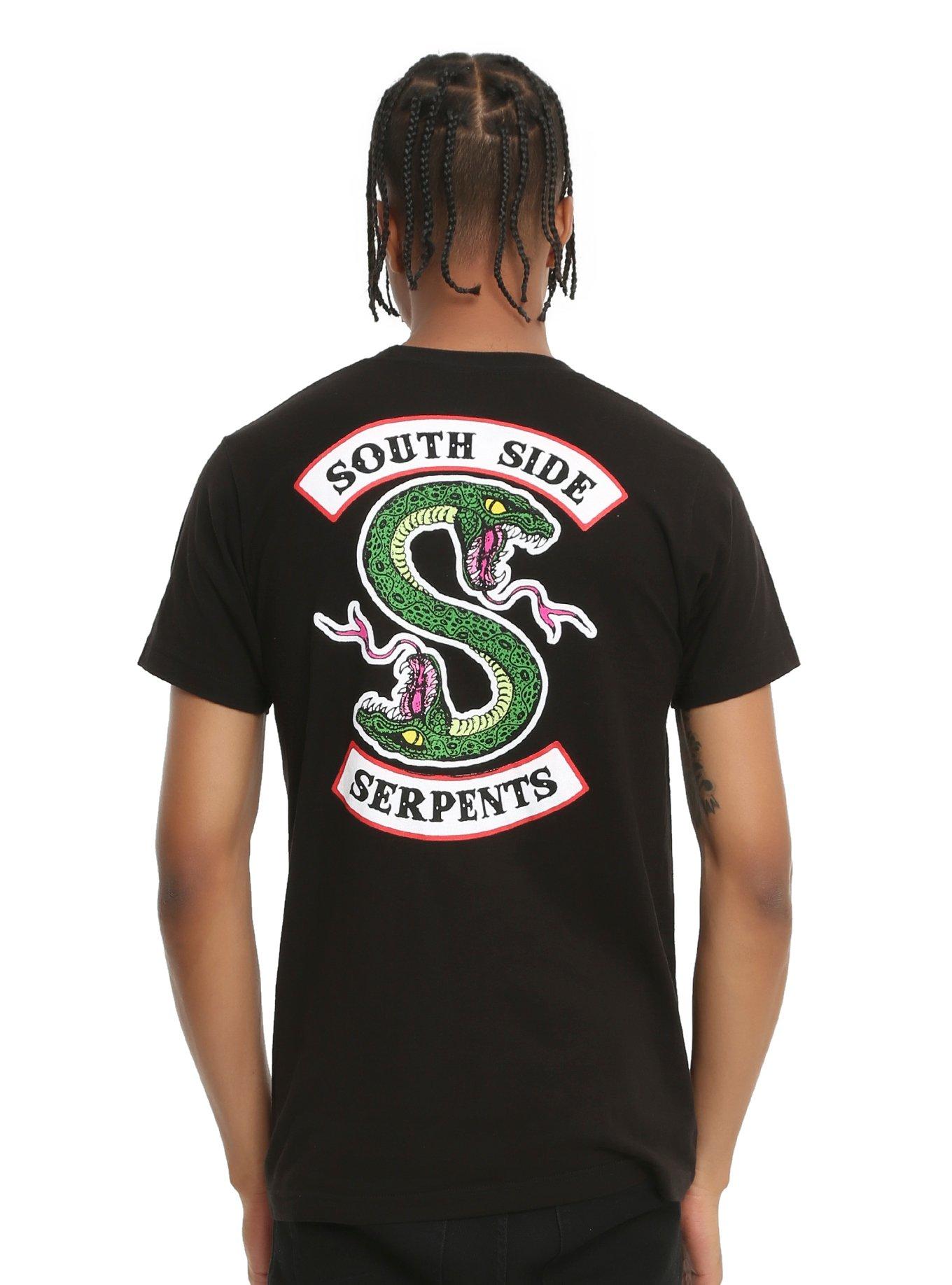 Riverdale Southside Serpents T-Shirt Hot Topic Exclusive, BLACK, alternate