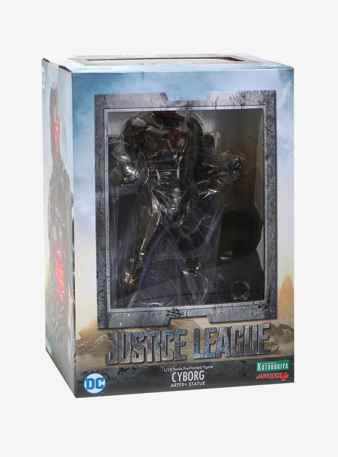 DC Comics Justice League Movie Cyborg ARTFX+ Statue, , alternate