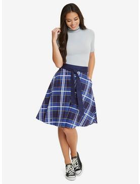 Plus Size Doctor Who Plaid Skirt, , hi-res