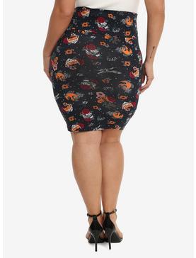Plus Size Star Wars Floral Rebellion Skirt Plus Size, , hi-res