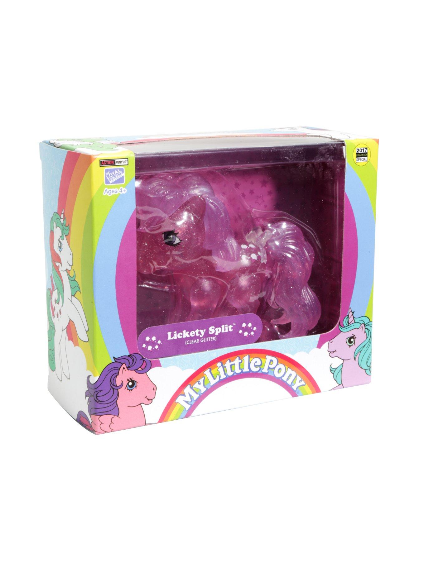 My Little Pony Lickety Split Clear Glitter Figure Summer Convention Exclusive, , alternate