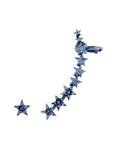 Blue Star Stud & Ear Climber Earring Set, , alternate