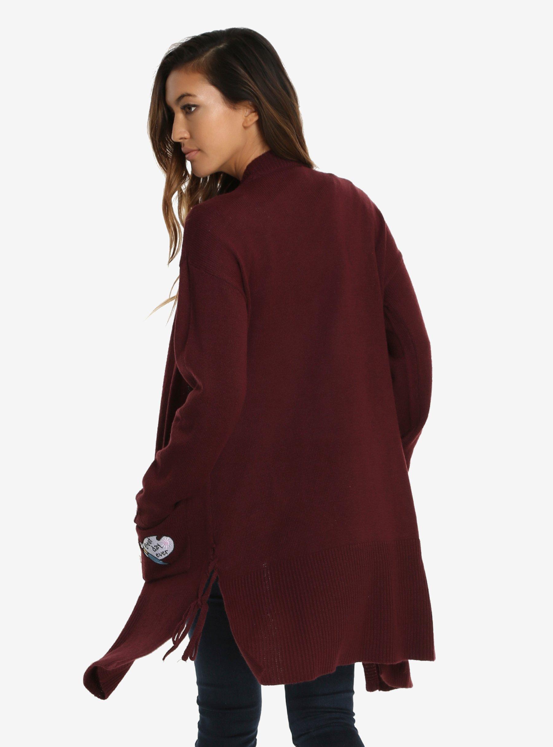 Disney Princess Long Line Patches Cardigan - BoxLunch Exclusive, , alternate