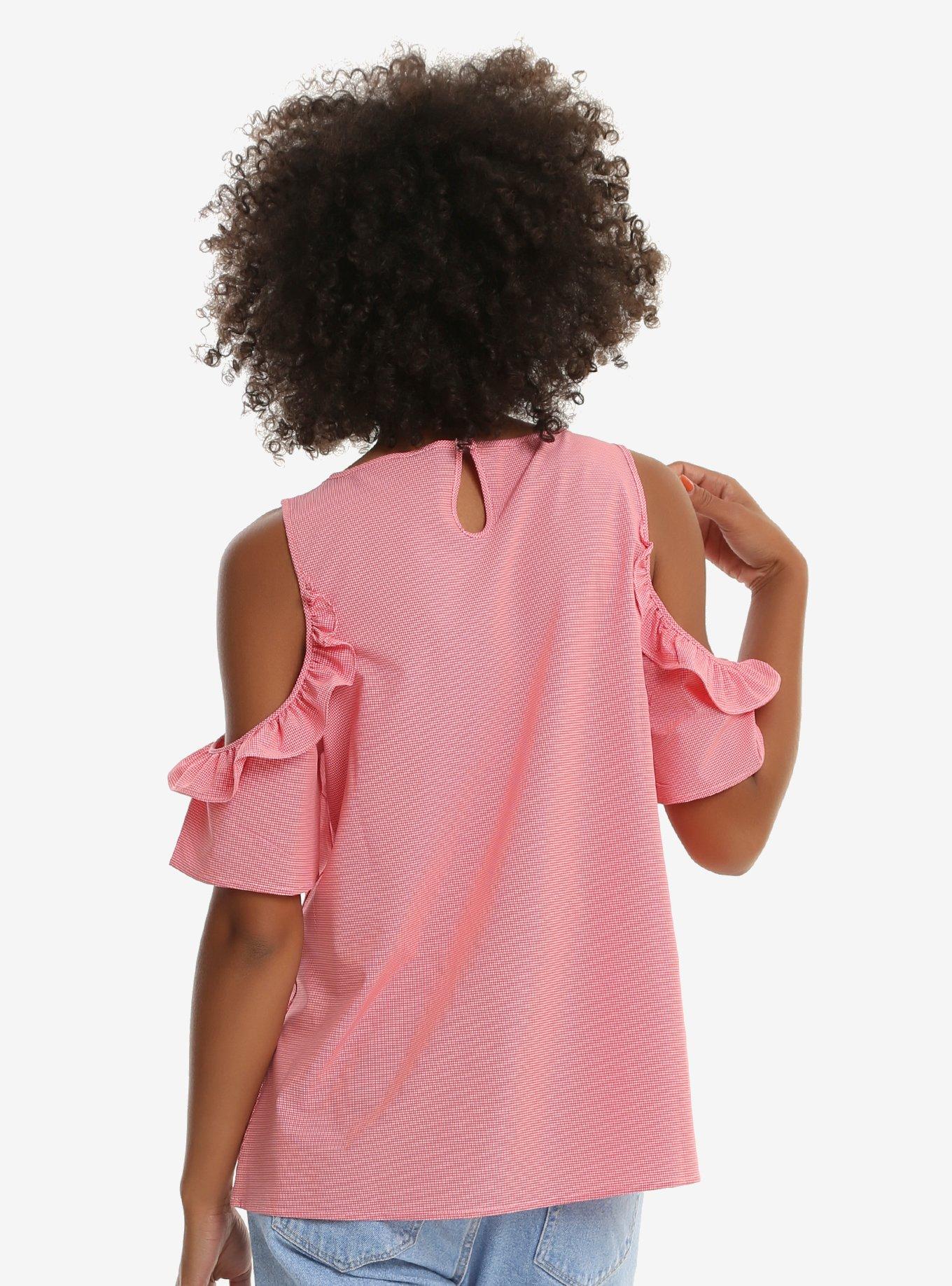 Disney Princess Cold Shoulder Top, , alternate
