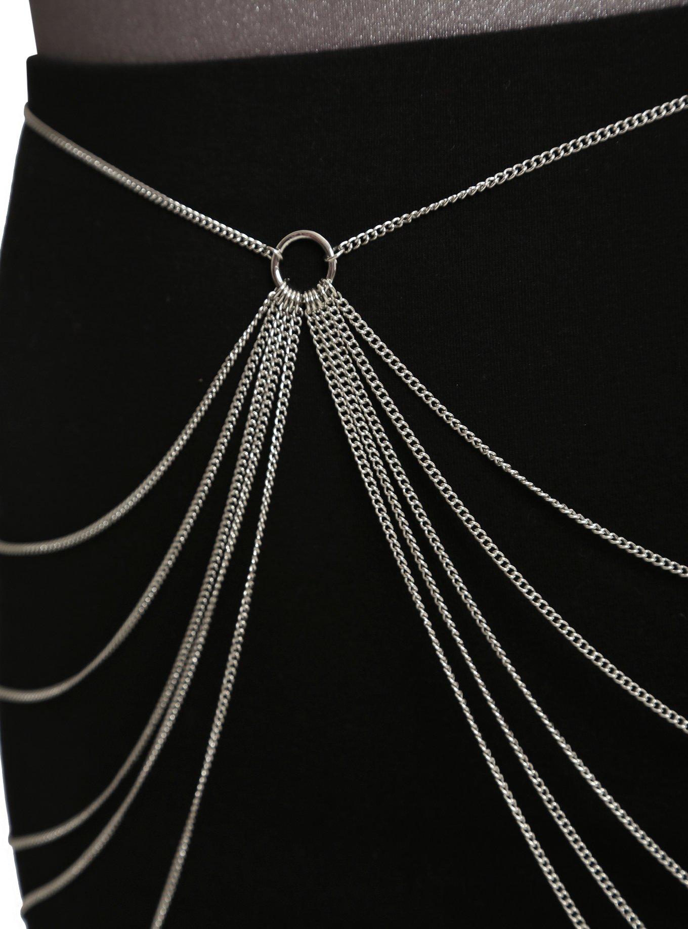 Blackheart O-Ring Hip Chain, , alternate