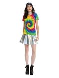 Stay Weird Tie Dye Girls T-Shirt, , alternate