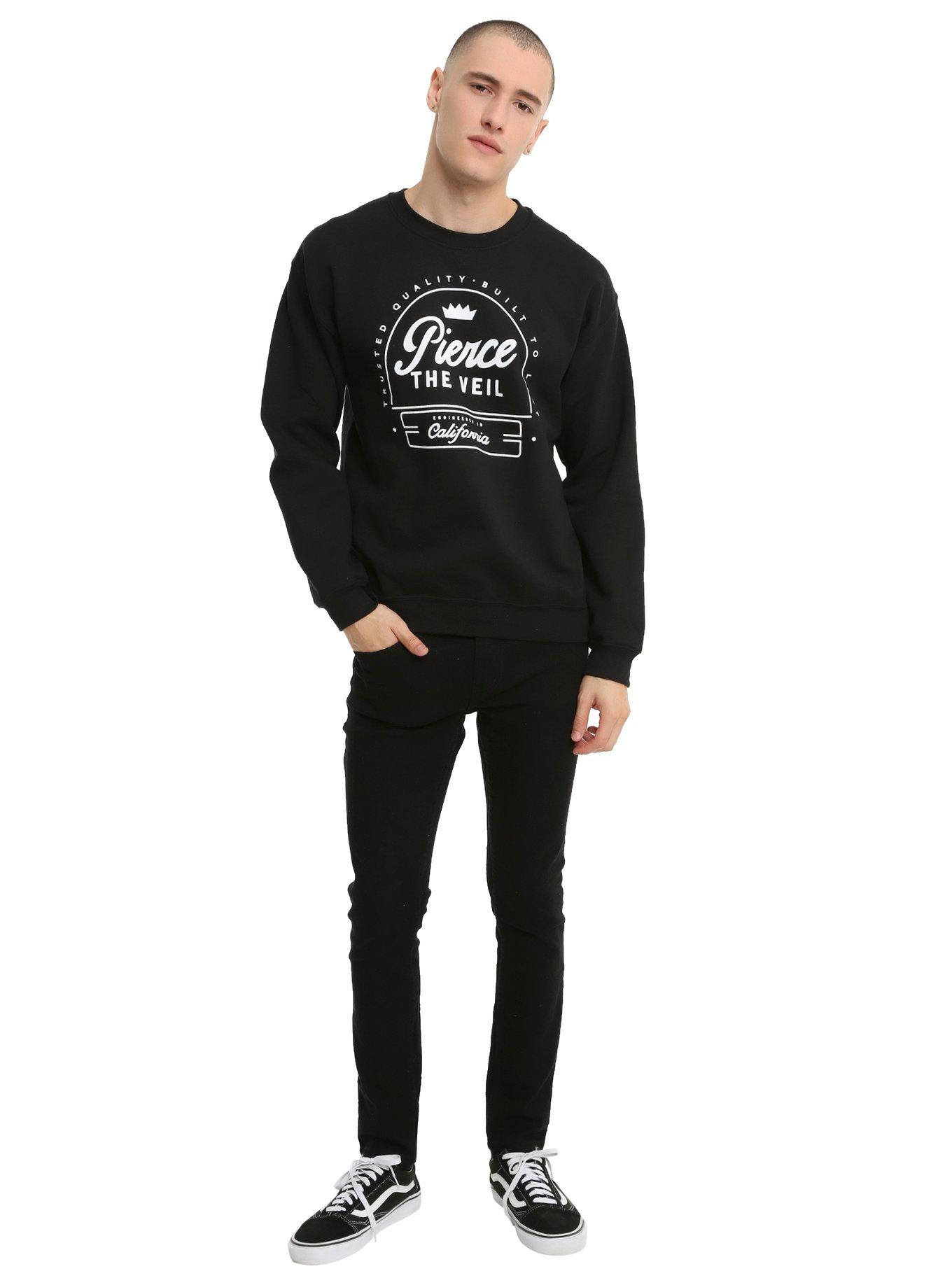 Pierce The Veil Quality Logo Sweatshirt, , alternate