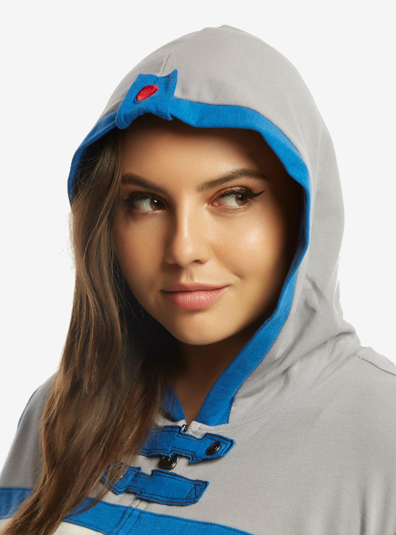 Star Wars R2-D2 Character Hoodie Plus Size, , alternate