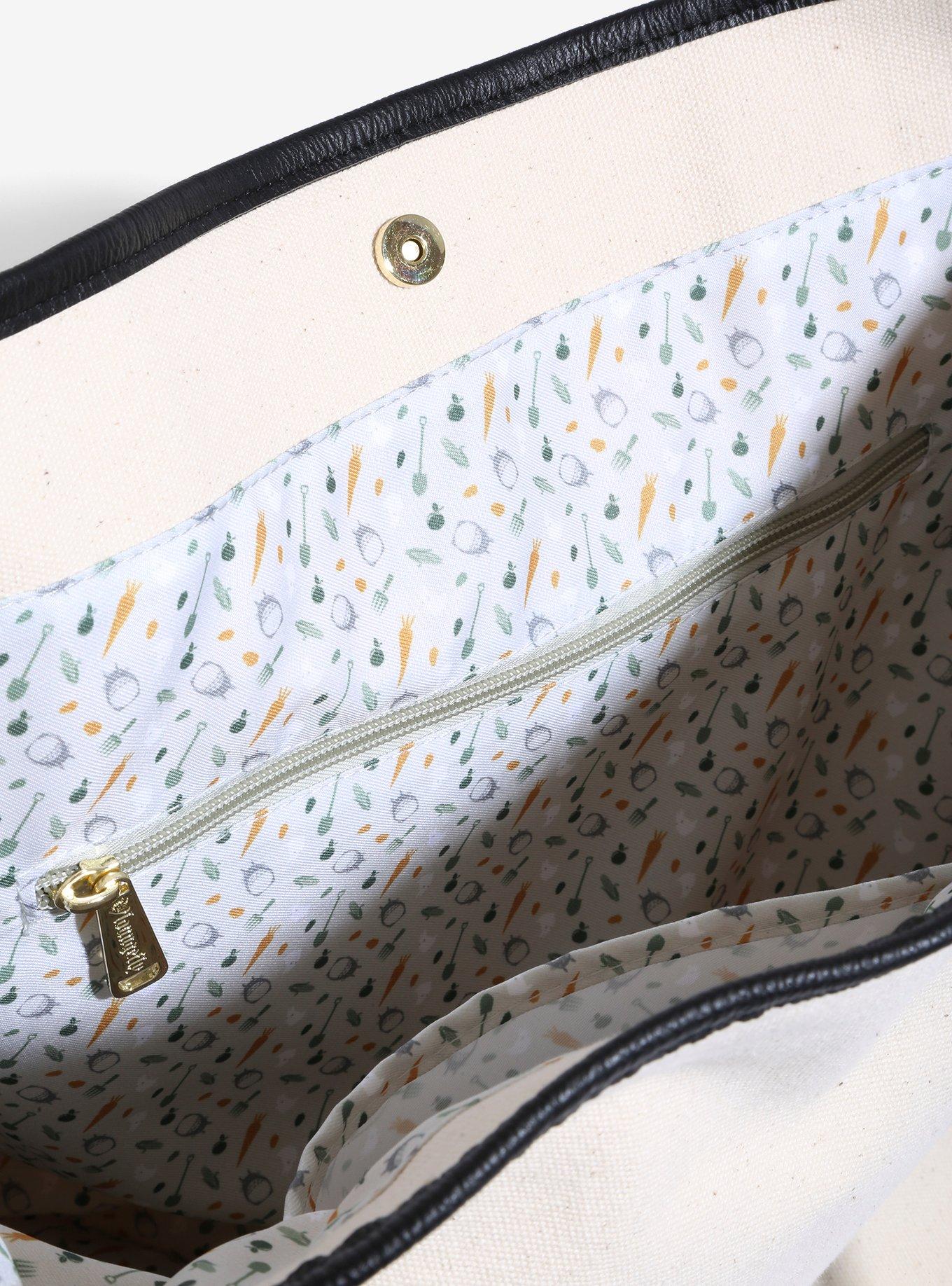 Loungefly Studio Ghibli My Neighbor Totoro Canvas Tote - BoxLunch Exclusive, , alternate