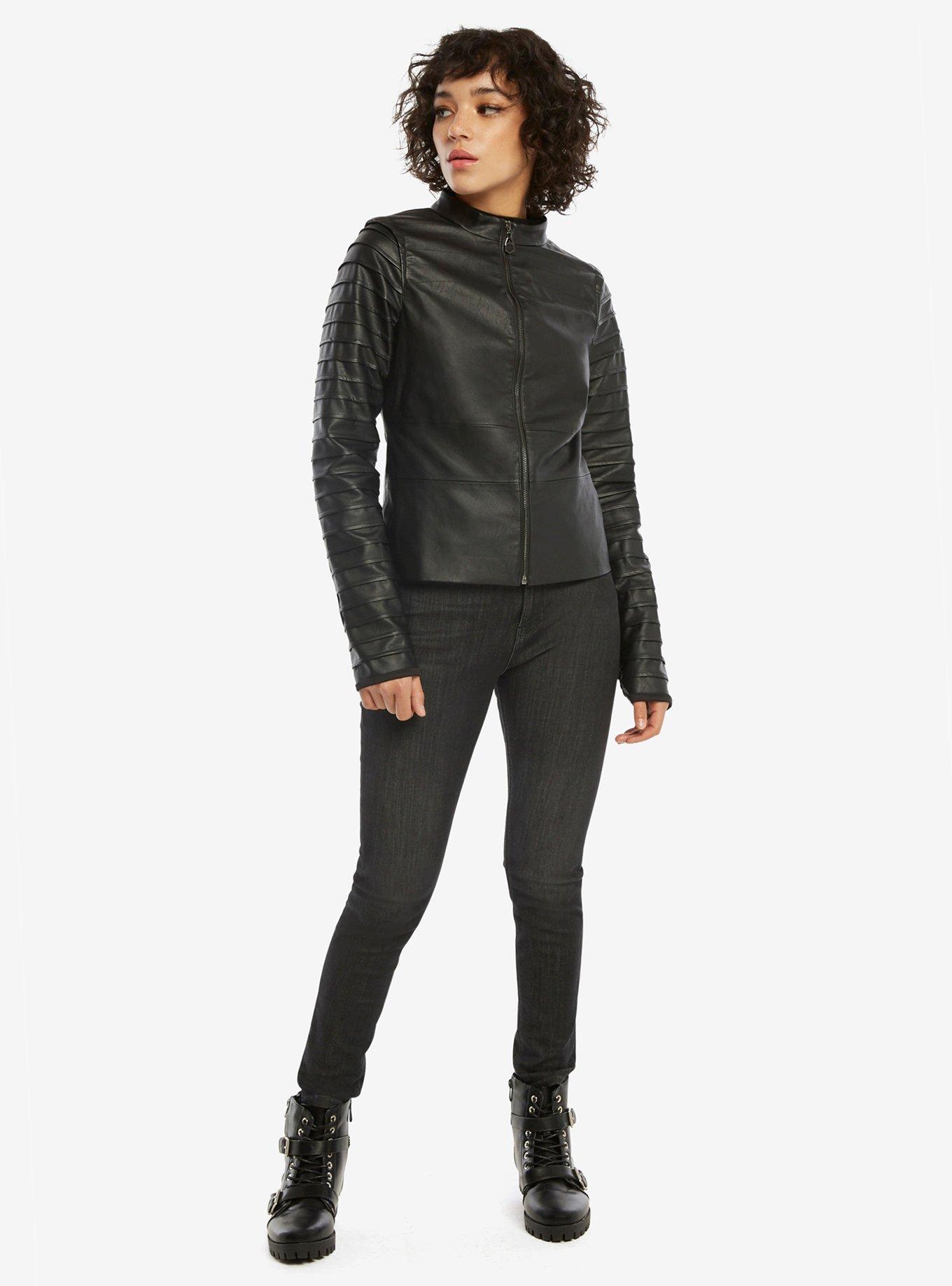 Star Wars: The Last Jedi Kylo Ren Lightsaber Moto Jacket, , alternate