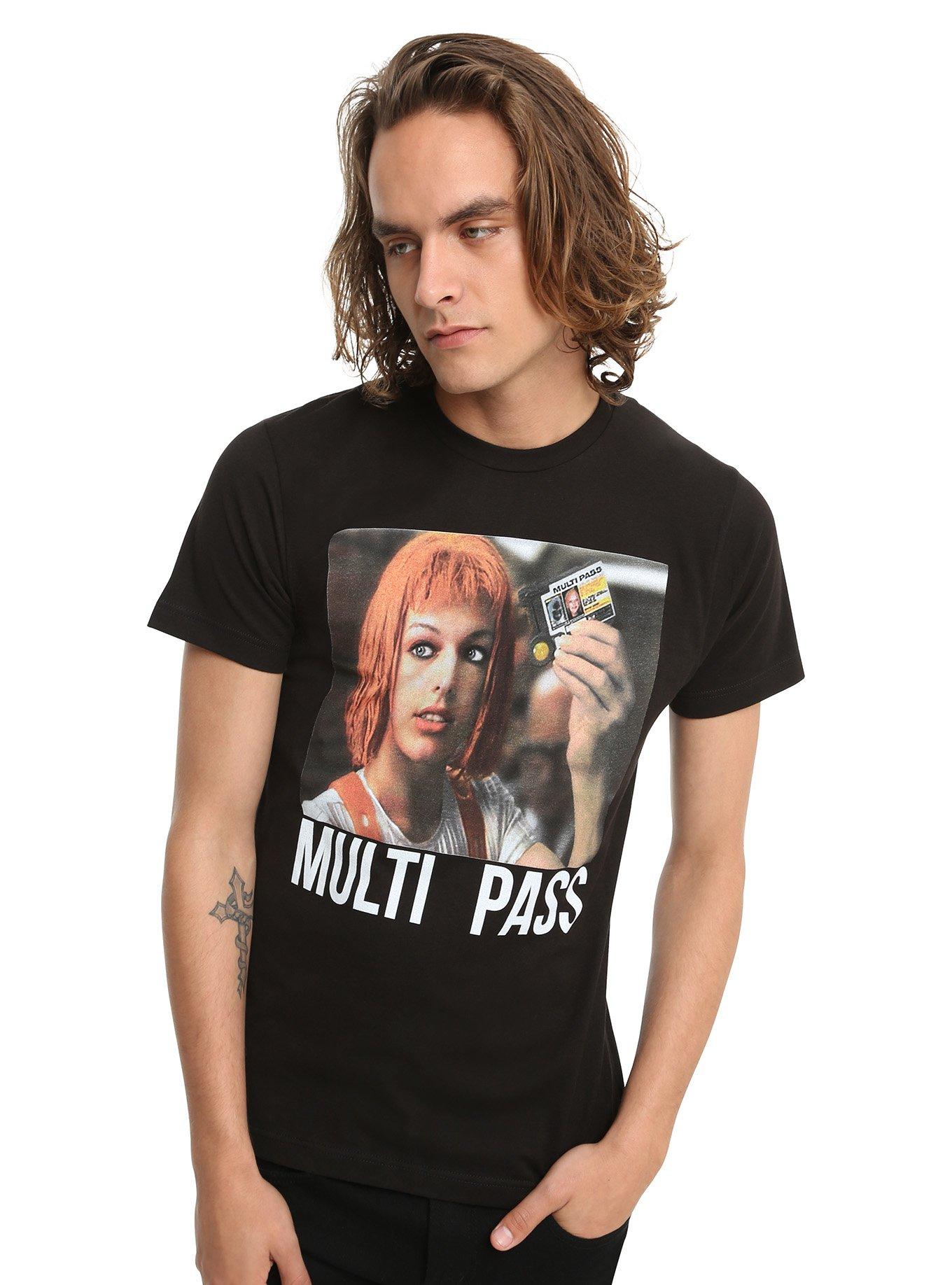 The Fifth Element Multi Pass T-Shirt, , alternate