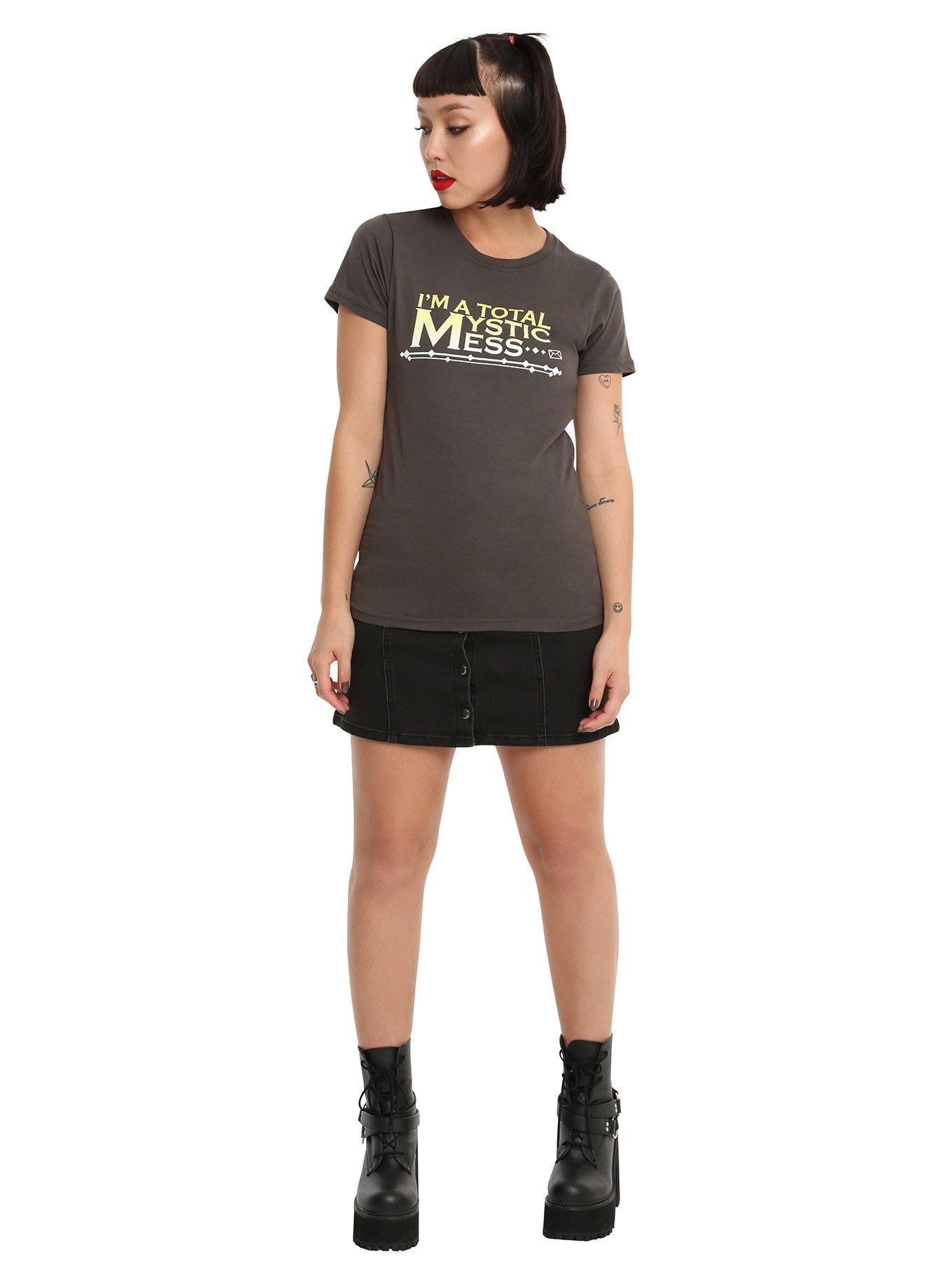Mystic Messenger I'm A Total Mystic Mess Girls T-Shirt, , alternate