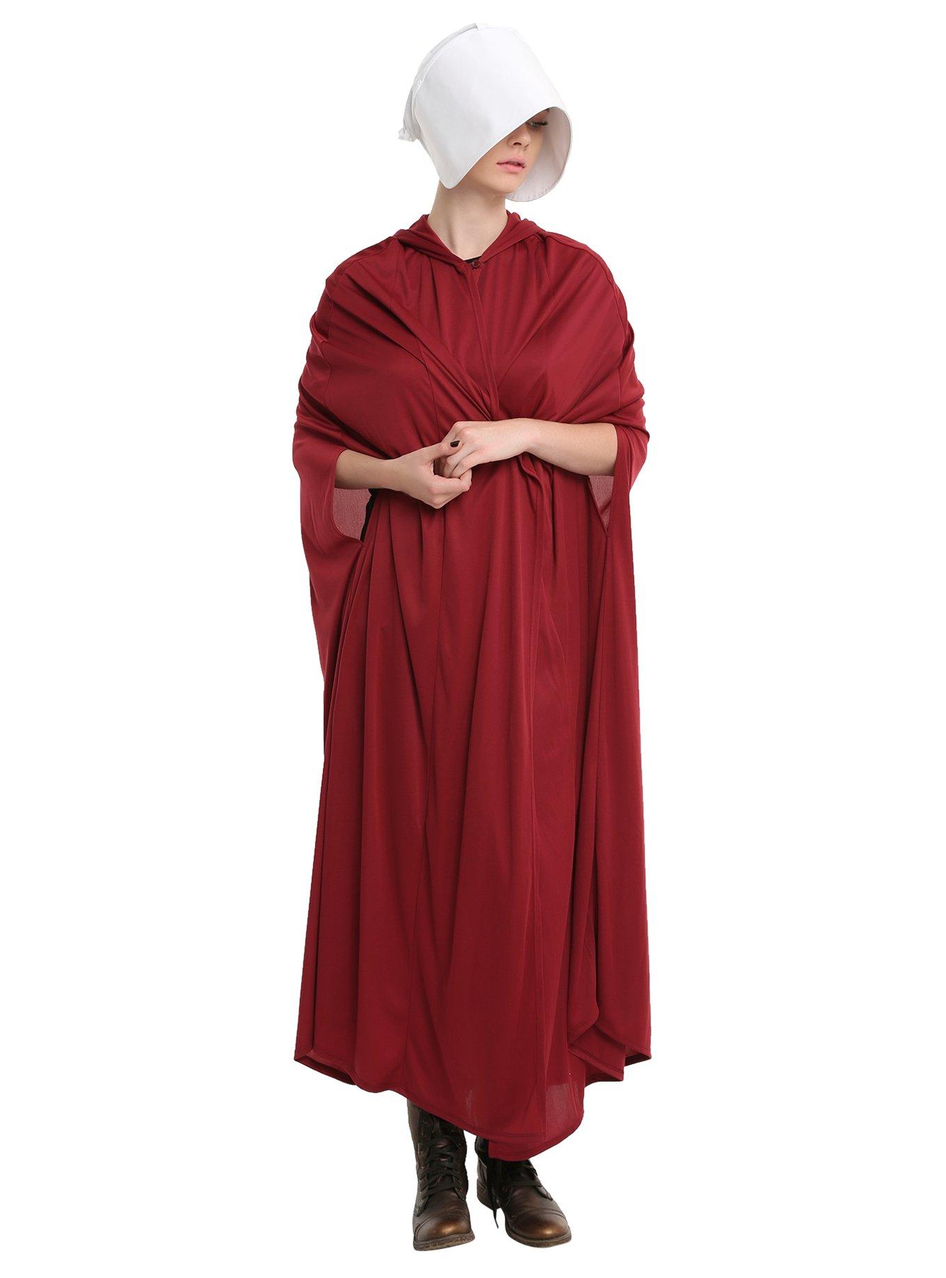 The Handmaid's Tale Cosplay Cape & Bonnet, , alternate