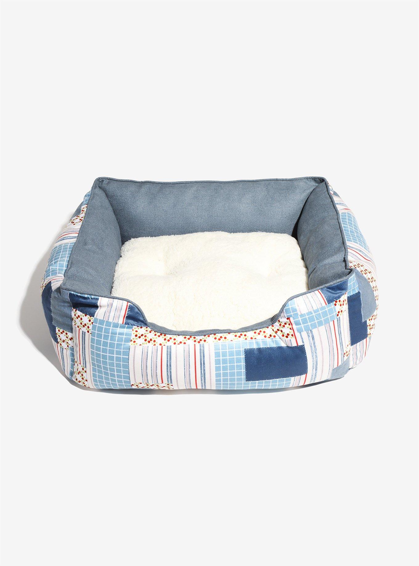 Disney Beauty And The Beast Belle Patchwork Pet Bed - BoxLunch Exclusive, , alternate